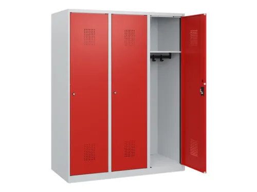 schoollocker,HxBxD 1530x1200x500mm,3vak,vak B 400mm,cil.-slot
