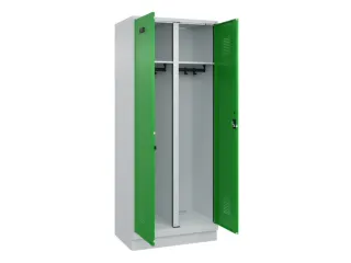 locker voor scheiding van kleding,HxBxD 1950x800x500mm,2vak - 1