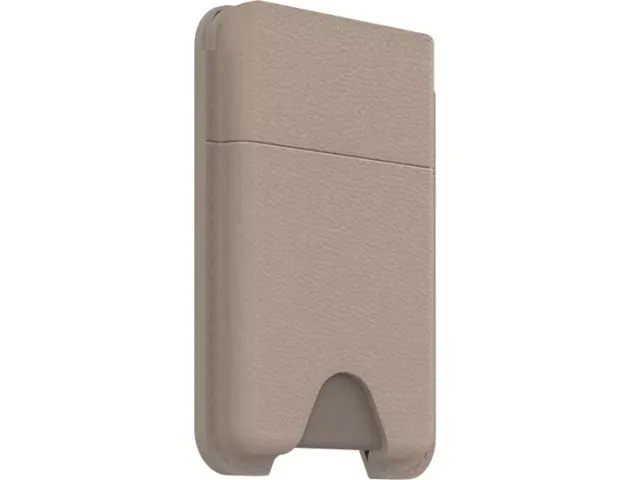 OtterBox Cactus Leather MagSafe wallet beige