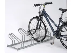 Fiets-Beugelrek L 1400Mm 4Plaatsen Enkelzijdig Gelast Verzinkt