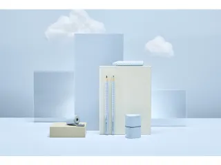 Puntenslijper Faber-Castell grip mini sky blue - 4