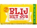 Chocolade Tony's Chocolonely reep 180gr melk noga "Blij met jou"