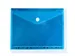 Enveloptas Velcro Sluiting A4 Geperforeerd 11-gaats Blauw 10 Stuks