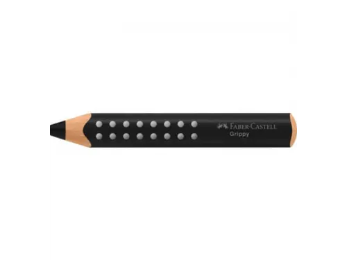 Kleurpotlood Faber-Castell Grippy XXL Jumbo Zwart