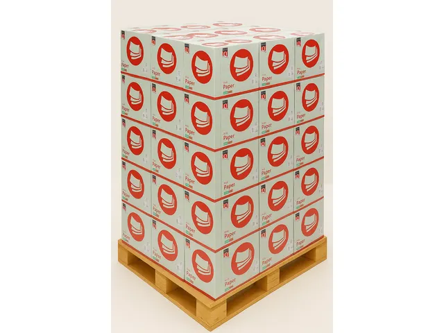 Kopieerpapier Fastprint A4 80 Gram Lichtgroen Pallet