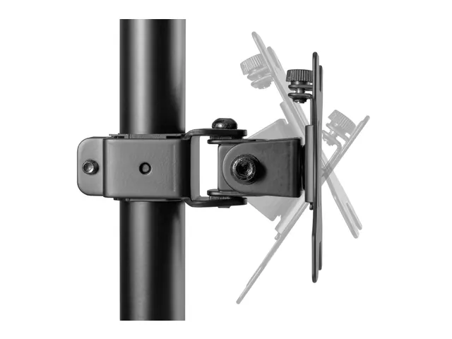 Bras vertical pour 2 écrans 17-32 inch noir