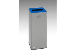 afvalverzamelaar,1x70l,HxBxD 796x320x320mm,klemring