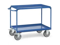 Tafelwagen 4822 Staalplaat En Rand 400kg 2 Etages 1000x700mm
