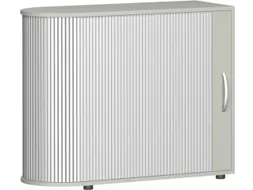 jaloeziedeurkast,HxBxD 830x1000x400mm,1xhouten vloer,2 OH,romp RAL7035