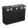 Afvalverzamelstation,3X100L,Romp Wit