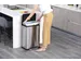 X-cube Pedaalemmer 45 Liter Eko Mat Rvs