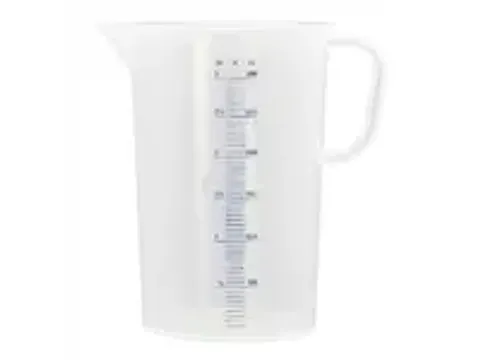 OUTLET Emga Maatbeker kunststof 5 liter Transparant PP