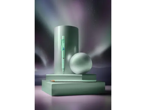 Potlood Faber-Castell Grip Sparkle Aurora B Jelly Mint