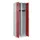 locker voor scheiding van kleding,HxBxD 1850x600x500mm,2vak