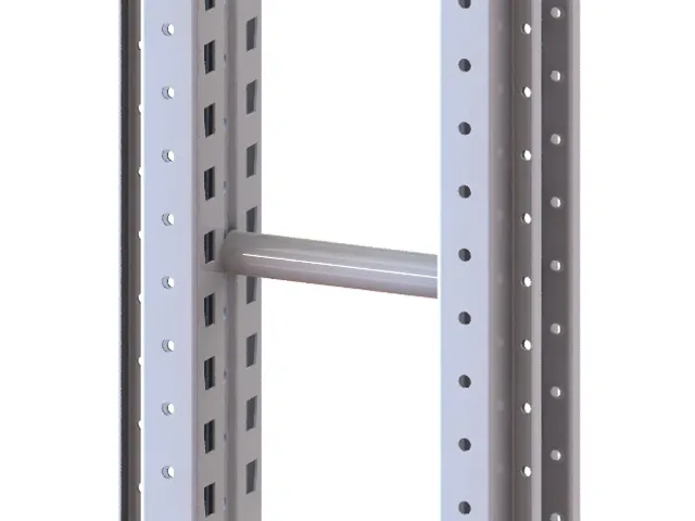 pièce intermédiaire,p. rayonnage double,L 250mm,acier galvanisé