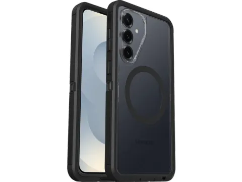 Defender Pro XT Samsung S26 Plus Hoesje Magnetic Zwart Transparant