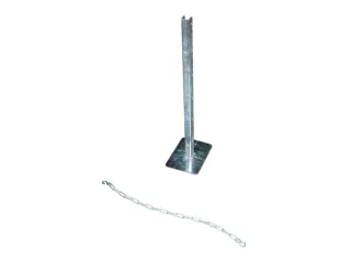 gasflessenhouder,v. fles-Ø 230mm,m. ketting - 1