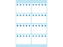 Etiket Herma 3770 26x40mm Diepvries Wit 56 stuks