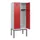 schoollocker,HxBxD 1950x800x500mm,2vak,vak B 400mm,draaigrendel