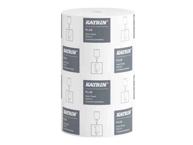 Poetspapier Katrin Plus klein 2-laags 261 vel wit 2634 Pallet