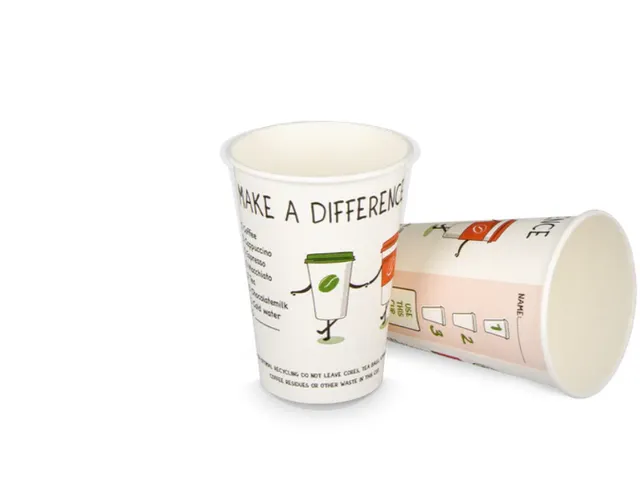 Koffie Beker Karton 180ml FSC Recycle 100 Stuks