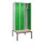 locker met bank,voor scheiding van kleding,HxBxD 2120x900x815mm,3vak