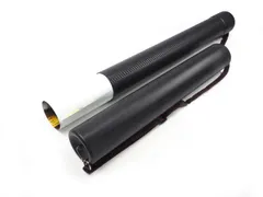 #*Tekenkoker Foldersys A2 PS zwart 7cm dia 51 tot 93cm Zwarte buis voo