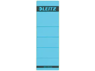 Rugetiket Leitz 1642 62x192mm Blauw zelfklevend - 1