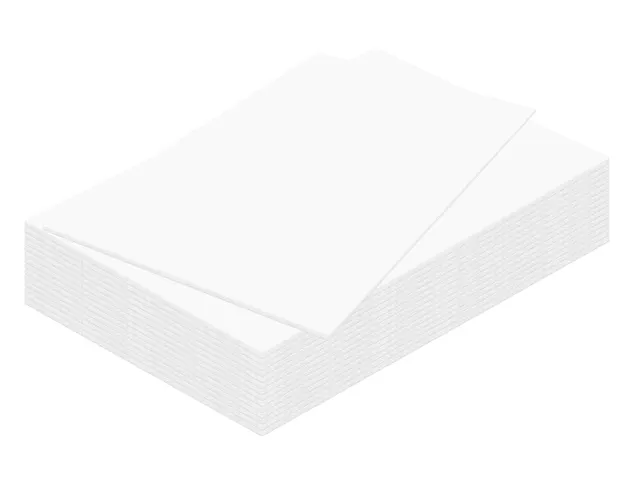 Panneau Mousse Kangaro A3 3 mm, double face blanc 15 pcs