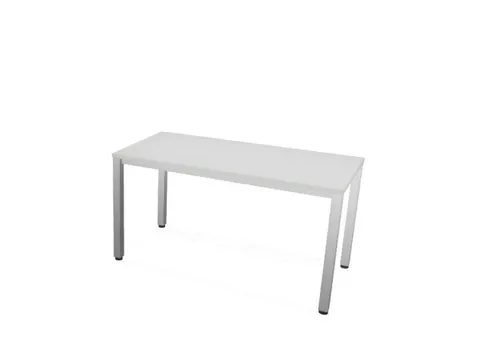 vergadertafel,HxBxD 740x1400x700mm,rechthoekig,MP-lichtgrijs