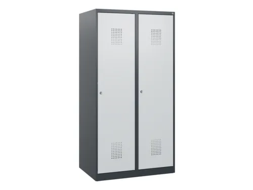 schoollocker,HxBxD 1530x800x500mm,2vak,vak B 400mm,cil.-slot