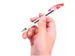 Balpen Met Dop Delta Navulbaar Medium Rood