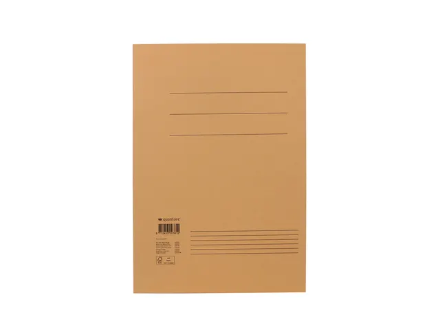Dossiermap Quantore Folio 300 Gram Chamois