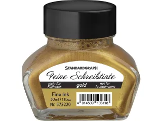 Kalligrafie Inkt Standardgraph 30ml goud - 1
