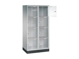 grootvolume-lockersysteem,HxBxD 1750x820x500mm,2x4vakken,cil.-slot - 1