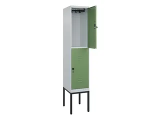 dubbeldekse locker,HxBxD 2120x400x500mm,1x2vak.,vak B 400mm - 2