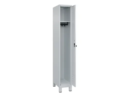 locker,HxBxD 1950x300x500mm,1vak,vak B 300mm,draaigrendel,voeten