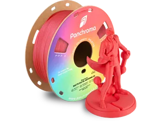 PLA Matte 1,75mm pastelrood 1kg Panchroma 3D Filament - 2