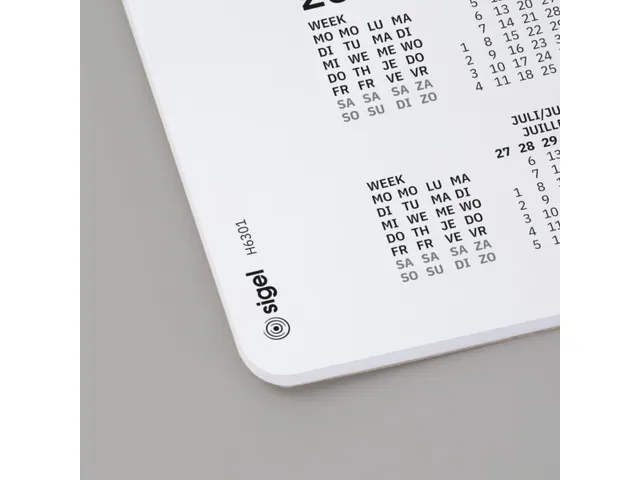 Designonderlegger Sigel punt-gelijnd wit 26/27/28 59.5x41cm 30 vel 80