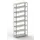 magazijnstelling,grondveld,HxBxD 2500x1004x304mm,veldl. 800kg