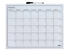 Planbord Desq maand 40x50cm magnetisch