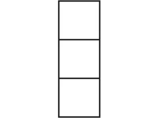 Hangmappenkast Hxbxd 1000x440x600mm 3 Laden 1 Frame Per Lade Antraciet - 2