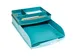 Brievenbak A4 COMBO STYLI SKANDI IJZIG BLAUW