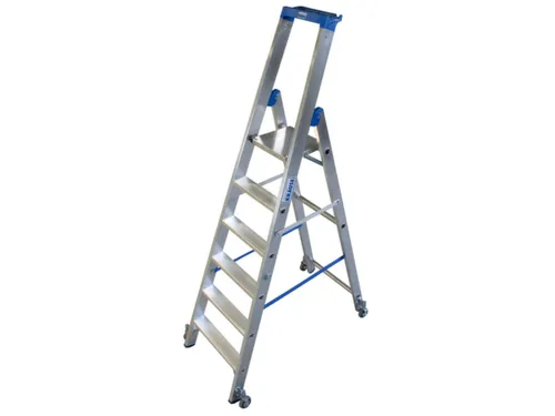 Verrijdbare Boktrap Aluminium L 2 21M 6Treden