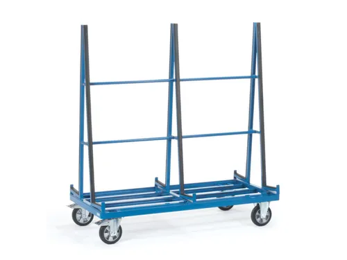 Platenwagen Draagverm. 1 2t Lxb 2000x800mm Beide Zijden Ral 5007