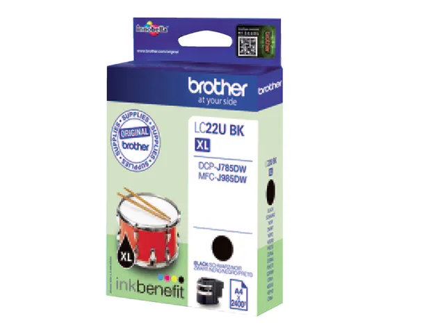 Inktcartridge Brother LC-22UBK zwart
