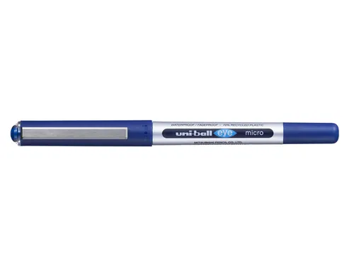 Rollerpen Uni-ball Eye eco 150E Fijn blauw 0,3 mm
