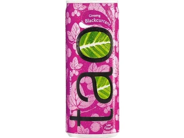 Botanic Blackcurrant Blik 25 CL Pak 24 Stuks