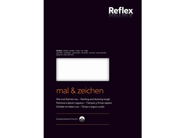 Schilder/tekenpapier Nr.4 A4 Mat 110G/m2 Blok 50 Vel