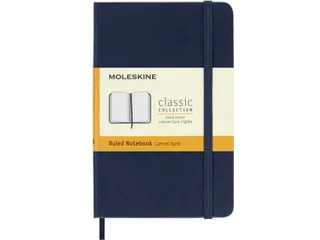 Notitieboek Moleskine pocket 90x140mm lijn hard cover sapphire blue - 2